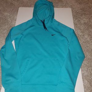 Nike Turquoise Therma Fit Hoodie Womens Xtra-Small